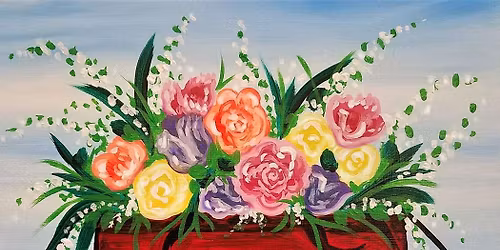 Paint and Sip Event: Spring Harvest Wagon