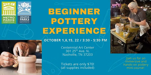 Beginner Pottery Experience