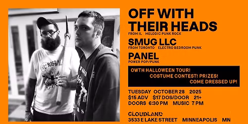 Off With Their Heads, Smug LLC, Panel