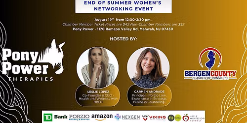 Women's Networking Event at Pony Power Therapies
