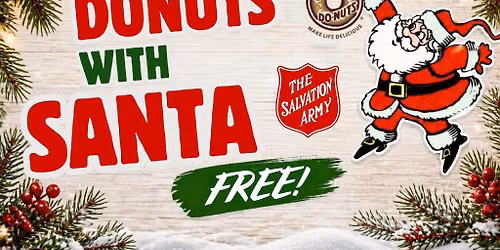 Donuts With Santa!
