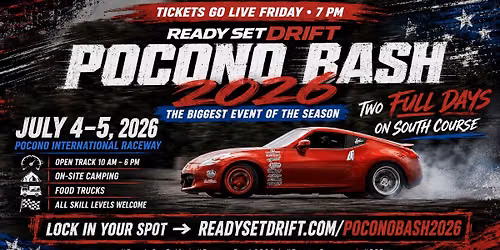 Ready Set Drift - Pocono Bash 2026