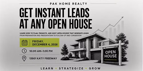 Learn How to Get Instant Leads at Any Open House\u2014from a Pro!