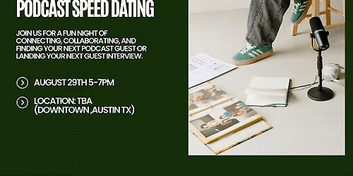 Mic Drop IRL: Podcast Speed Dating