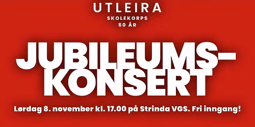 Jubileumskonsert: Utleira skolekorps fyller 50 \u00e5r!