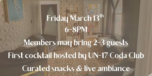 Coda Club Membership Drive