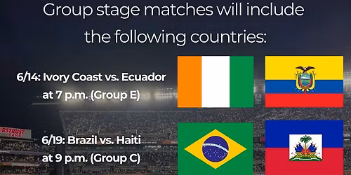 Ivory Coast vs Ecuador - Group E - Football World Cup 2026 - Group Stage - Match 9 Tickets