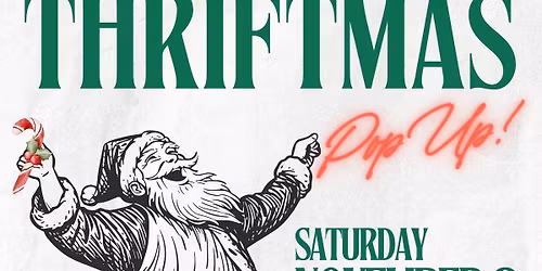 It's a Thriftmas Pop-Up Sale! (JUST A SMALL SALE - NOT OUR JUNK AND DISORDERLY!)