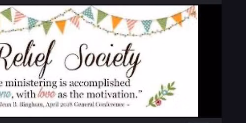 Relief Society Ladies Lunch 