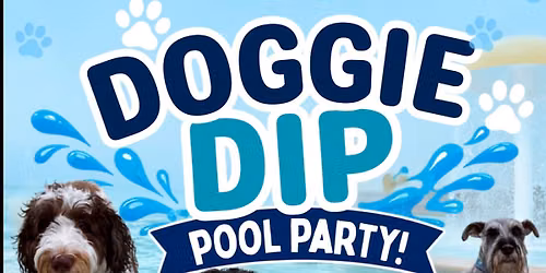 Doggie Dip Pool Party