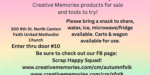 June Scrapbooking Crop