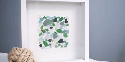 August Ladies Night: Sea Glass Shadowbox