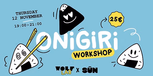 12.11 - Onigiri workshop by SUN