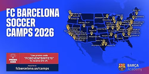 Official FC Barcelona Soccer Camp - Charlotte