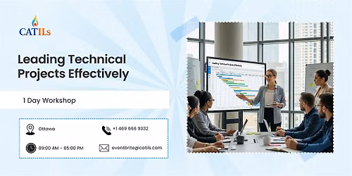 Leading Technical Projects Effectively \u2013 1 Day Workshop in Ottawa