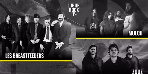 zouz, Les Breastfeeders et Mulch au Zaricot