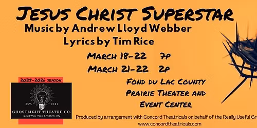 Jesus Christ Superstar AUDITIONS