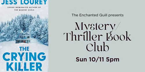 Mystery\/ Thriller Book Club: The Crying Killer