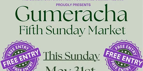 May 31st Gumeracha Fifth Sunday Market: Town Hall