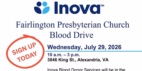 FPC INOVA Blood Drive