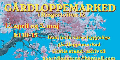 G\u00e5rdloppemarked i Ringertoften, NV