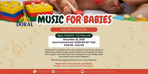 Music for Babies: Holiday Edition!