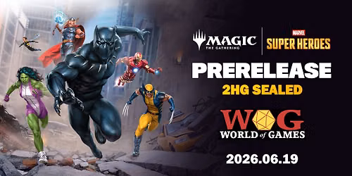 Marvel Super Heroes - 2HG prerelease - Magic: the Gathering