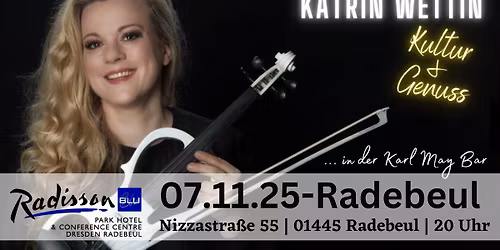 Katrin Wettin im Radisson Blu Park Hotel