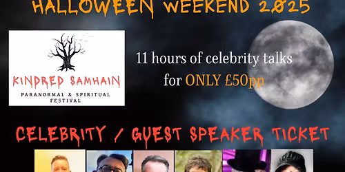 Celebrity Speaker Tickets