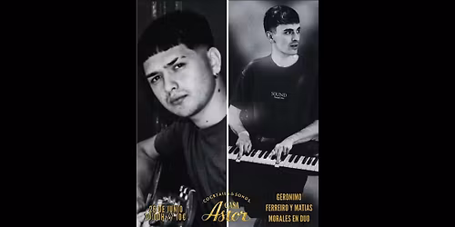 Geronimo Ferreiro y Matias Morales en Duo