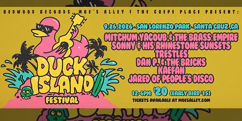 Duck Island Festival : Bands, Vendors, Food and Fun at San Lorenzo Park
