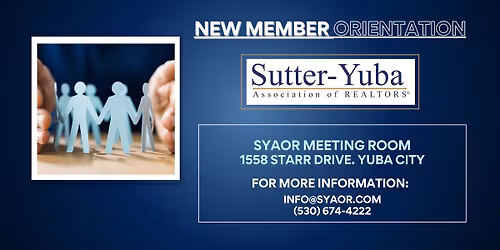 New Member Orientation - SYAOR