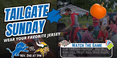 Tailgate \/ Jersey Sunday