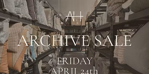 Interior Designer Warehouse Sale