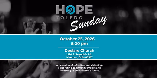 HOPE Toledo Sunday