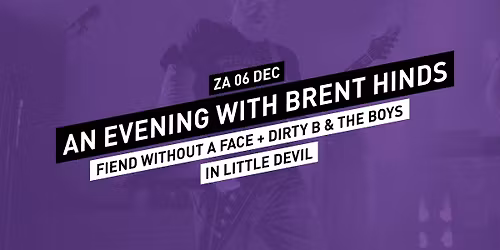 An Evening with Brent Hinds \/\/ Little Devil