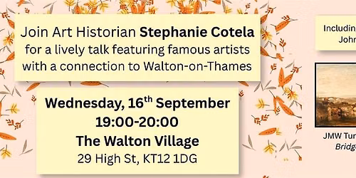 Love Walton Heritage Festival - 'History of Artists Connected with Walton'