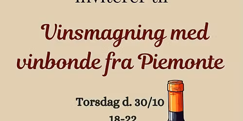 Vinsmagning Piomonte