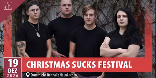 Christmas Sucks Festival 2026 | Stummsche Reithalle Neunkirchen