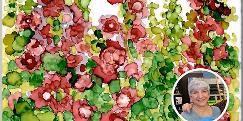 Alcohol Inks on Tile with Kris Woodward