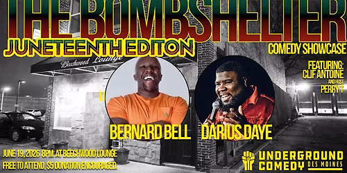 The Bomb Shelter Comedy Showcase: Juneteenth Edition