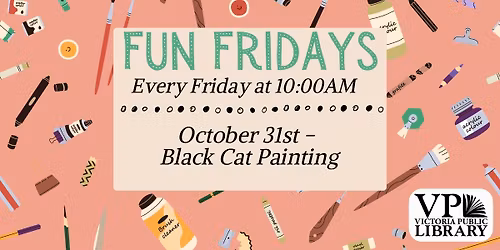 Fun Friday - Black Cat Painting