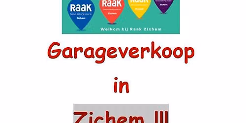 Garageverkoop Zichem