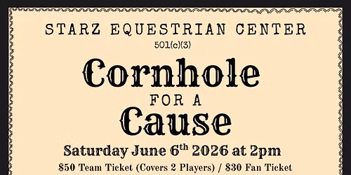 Cornhole for a Cause