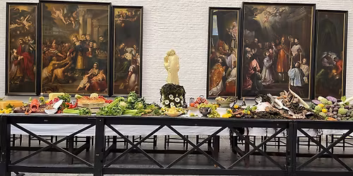 De Pelgrimstafel: een eeuwenoude traditie van solidariteit in woord en beeld