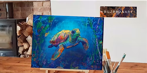 \u2018Turtle' Painting workshop @The Painting Pot, Selby