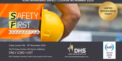 iosh Managing Safely Course