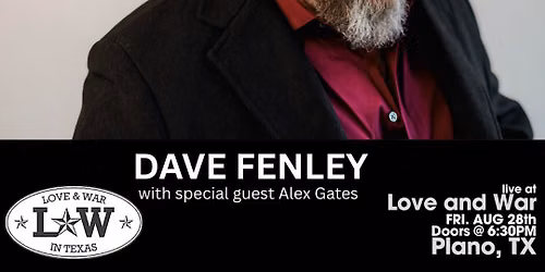 DAVID FINLEY LIVE @ LOVE AND WAR - PLANO, TX