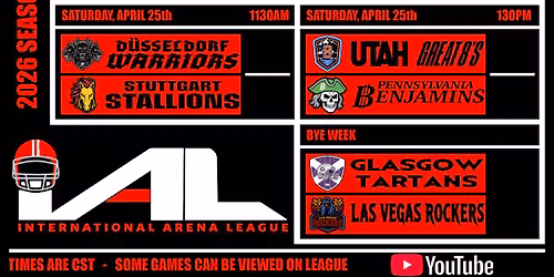 Arizona Juggernauts vs. Dusseldorf Warriors