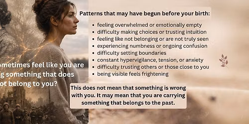 From Burden to Belonging. A Systemic Exploration of Collective and Transgenerational Trauma